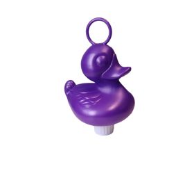 Grand canard violet 15 cm pour pêche aux canards