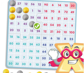 Kit jeu éducatif tables de multiplications