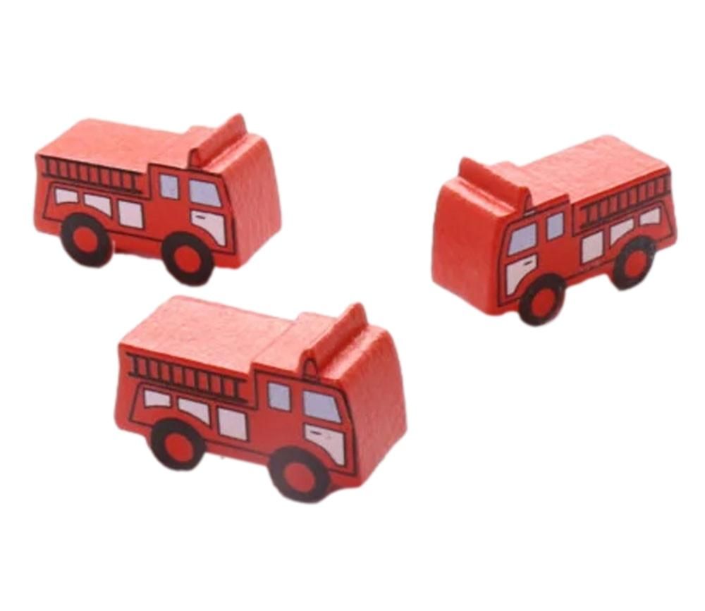 Puzzle 33 pièces : Sam le pompier et son camion