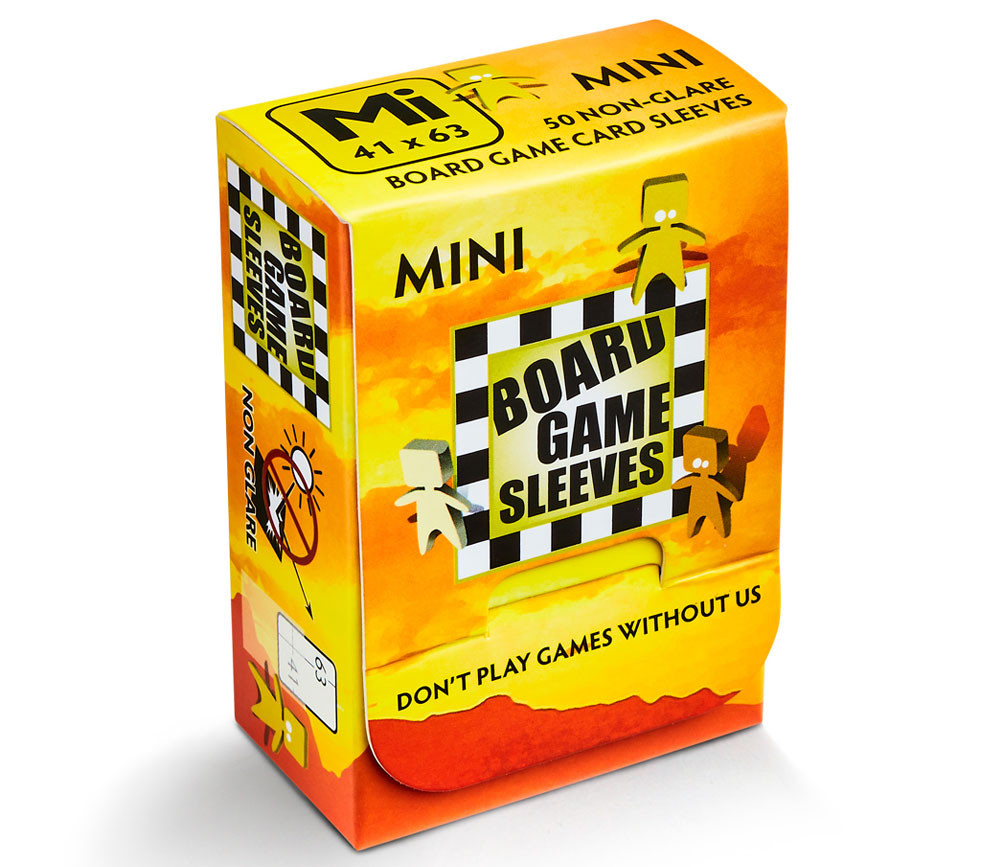 Sleeves pour cartes MINI 41x63 mm myboard games