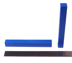 rectangle pour jeu de comptage réglette en bois bleu