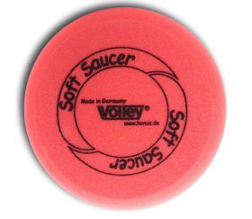 Frisbee mousse rouge disque mousse 25 cm