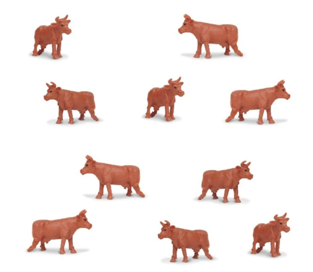 Mini figurines animaux de la ferme pqt 8 — Griffon