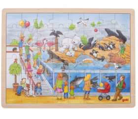 Puzzle des Animaux rigolos BELEDUC - Puzzle en bois 30 pièces