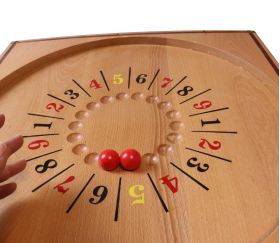 Grande roue - Jeu de la boule Casino en bois 50 cm - 2e choix