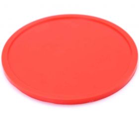 Palet 13 cm 130 x 6 mm rouge plastique