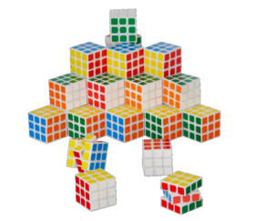 24 Mini cubes - jeux de patience - casse tête