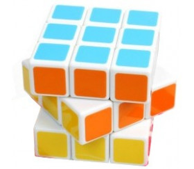 Cube 5.5 cm jeu de patience 6 faces couleurs