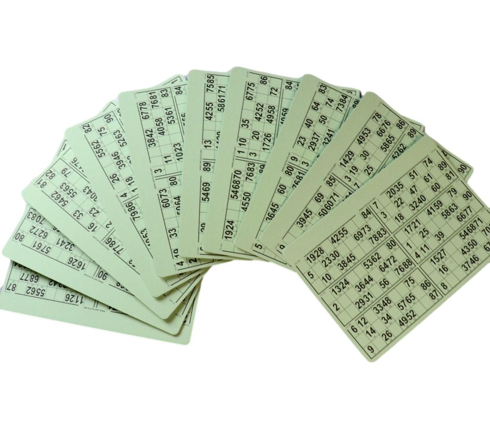 10 planches de 6 cartons loto rigides jaune - cartes standard pour  association organisations de loto.