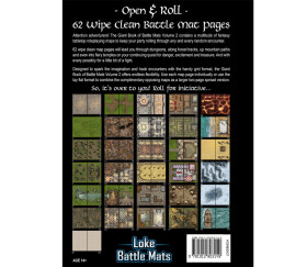 Livre A3 Battle Mats plateaux de jeu Giant Book RPG