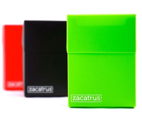 Deck box VERTE boite pour cartes 9.5 x 7 x 4.5 cm Zacatrus