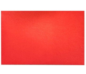 Tapis de cartes rouge 40 x 60 cm feutrine dos latex