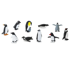 Grands pions de jeu pingouins manchots