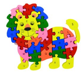 Lion puzzle à assembler - 24 pièces