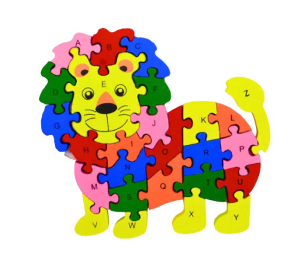Lion puzzle à assembler - 24 pièces