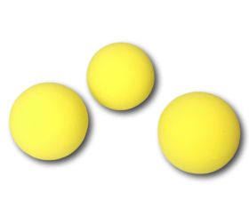 Balles en mousse pour jeu de lancer lot de 3 balles tennis