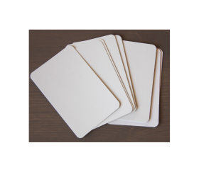 Jeu de 54 cartes blanches à personnaliser dans boite taille standard 59 x 91 mm