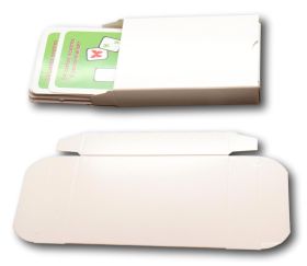 Etui cartes boite carton 61 x 95 x 19.5 mm à monter pour ranger cartes à jouer