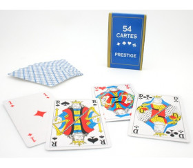 Jeu 54 cartes françaises Prestige