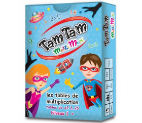Tamtam Multimax 1 jeux tables de Multiplication niveau 1