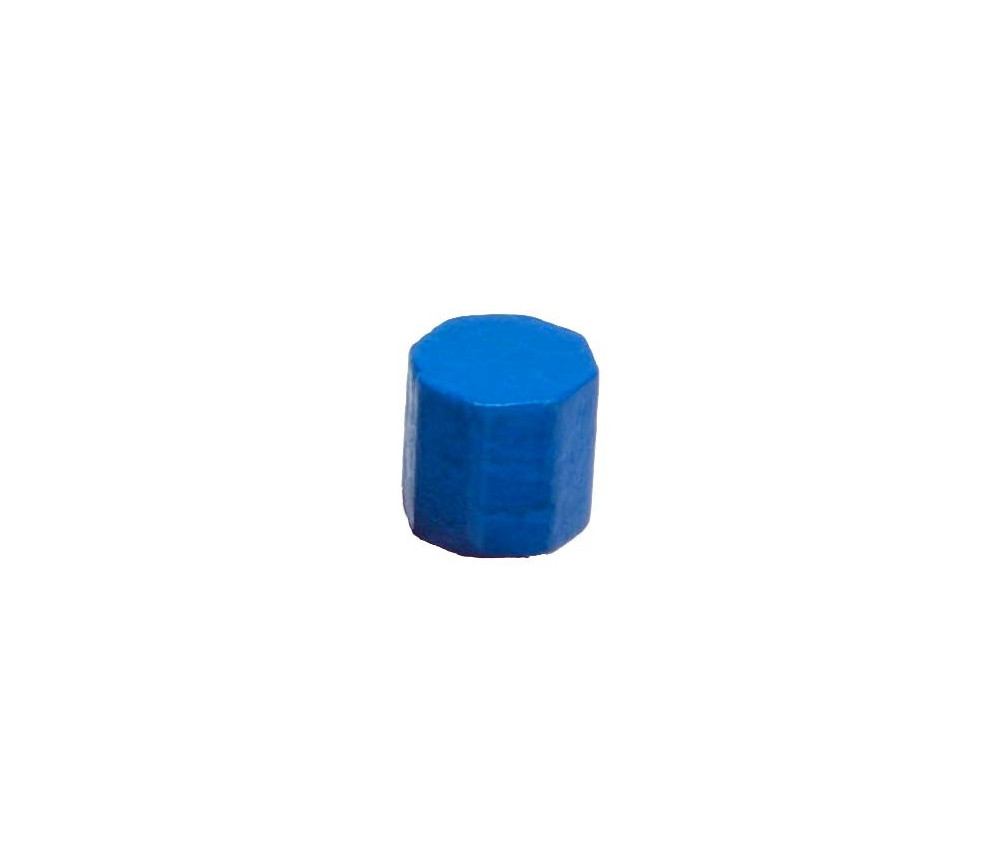 Mini octogones 10x10 mm en bois coloré pour jeu