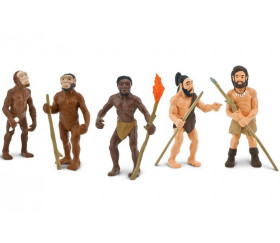 5 Figurines évolution de l'Homme