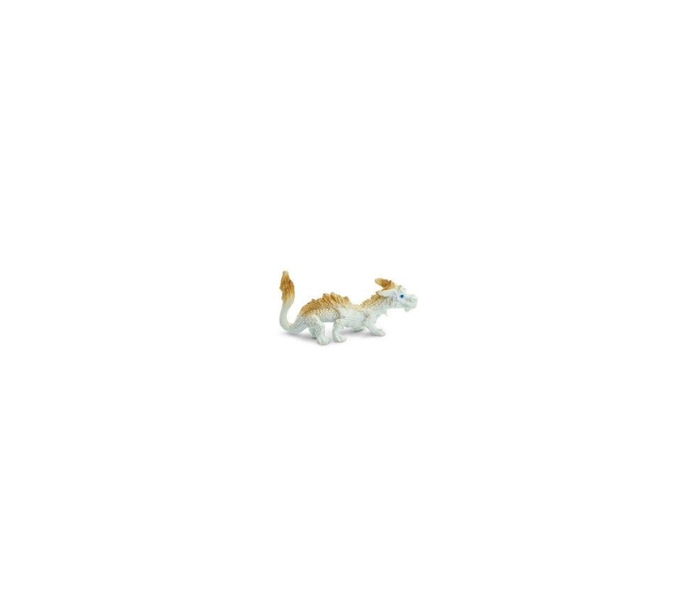 Figurine mini mini dragon CHANCE beige