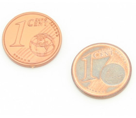 50 Pièces euros en plastique monnaie très réaliste