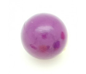 Boule violet en plastique 13 mm diamètre bille couleur au choix