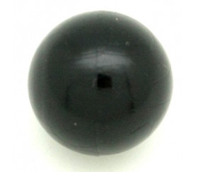 Boule en plastique 19 mm diamètre billes noires