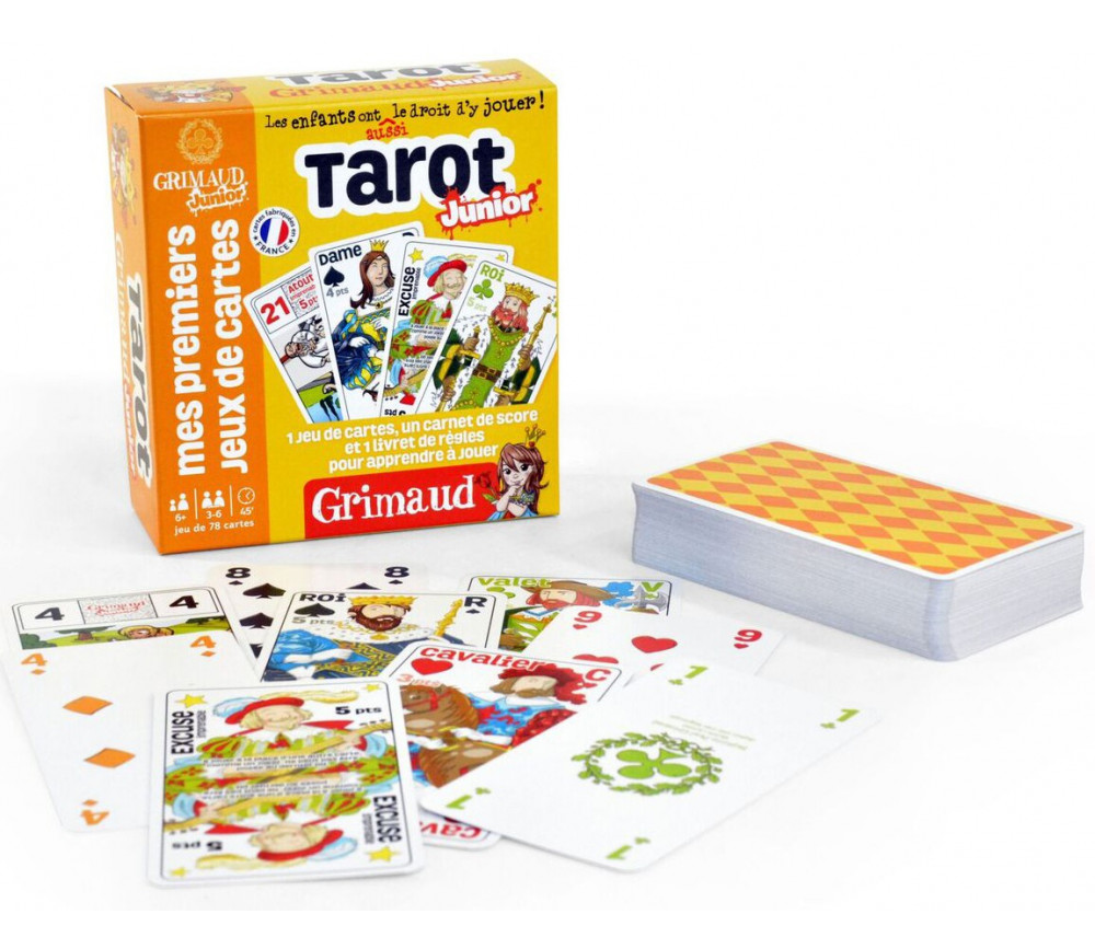 Tarot Junior Jeu 78 cartes GRIMAUD enfant