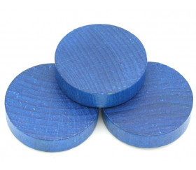 Palet bois de 5 cm bleu 52 x 13 mm à l'unité