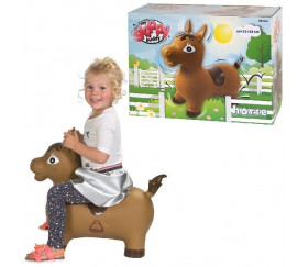 Cheval Sauteur Jouet Animal Rebondissant Pour Enfant Plein Air