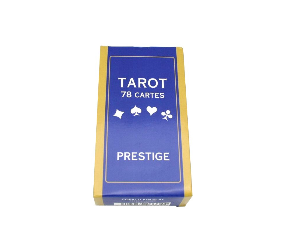 Jeu de tarot prestige 78 cartes à jouer plastifiées