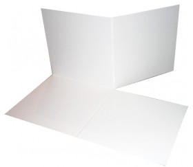 Plateau de jeux carré grand format pliable 50 x 50 cm blanc
