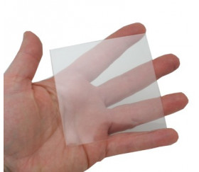 50 protèges cartes carré 70 x 70 mm pochette plastiques transparentes.