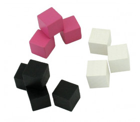 Cube en bois 1.6 cm. 16 x 16 x 16 mm 