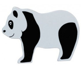 Panda en bois 50 x 69 x 15 mm