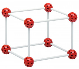 Géométrie espace 360 pièces - jeu assemblage boules et de tiges à emboîter